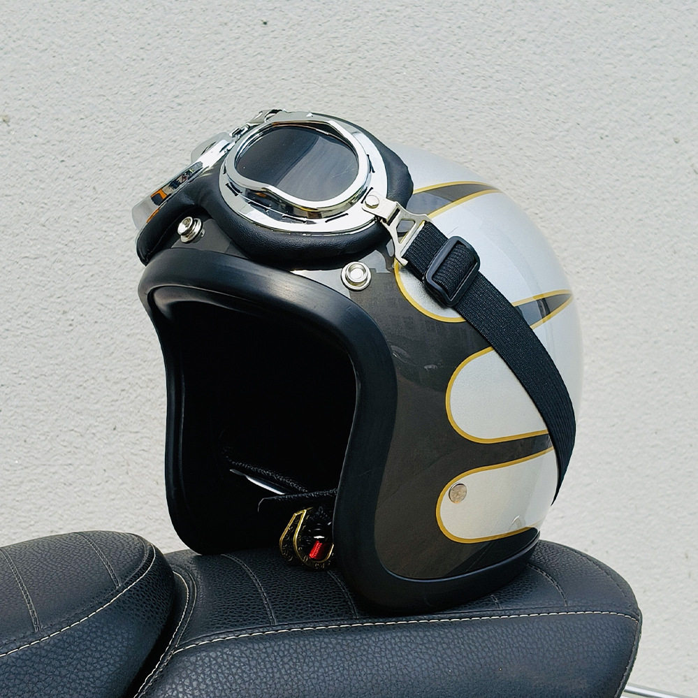 シルバーフラワー+パイロットグラス