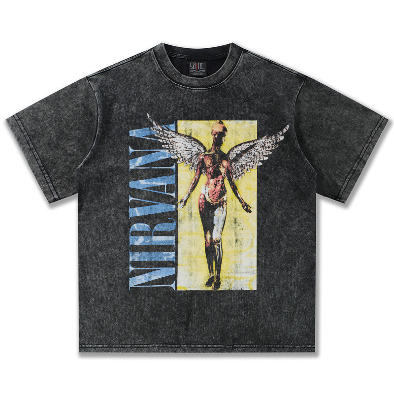 NIRVANA トーテム エンジェルウォッシュ ブラック