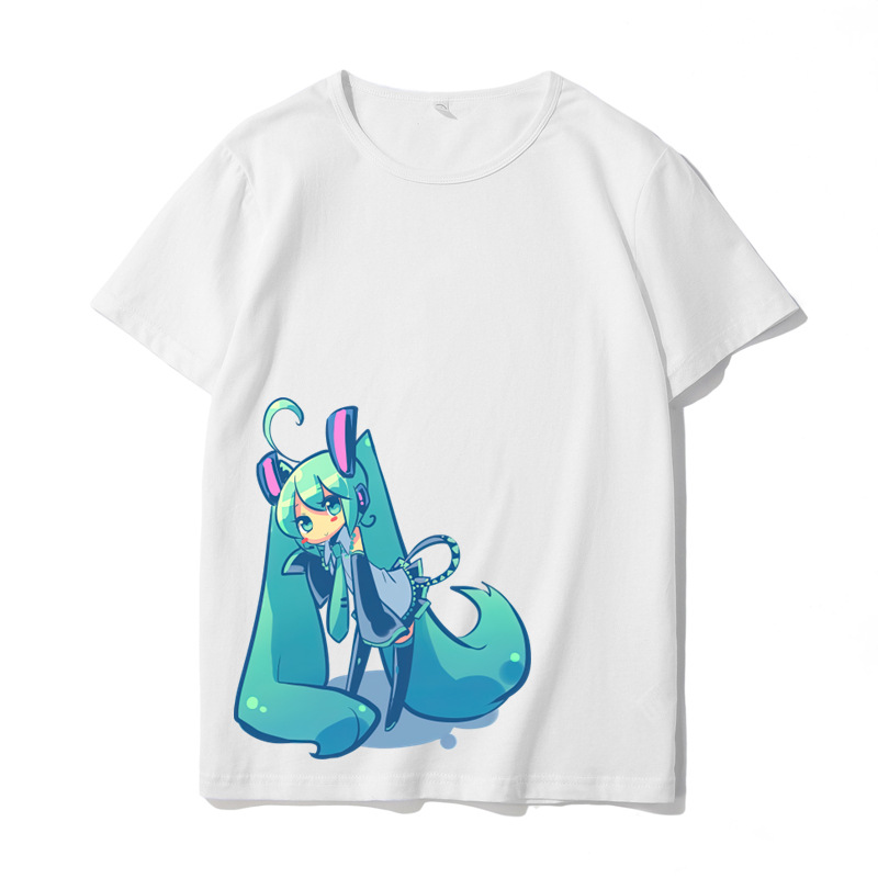 初音-ホワイトtシャツ7