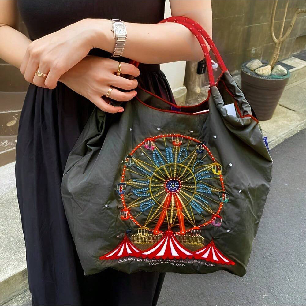 観覧車 グレーグリーン（ショルダーストラップを除く）