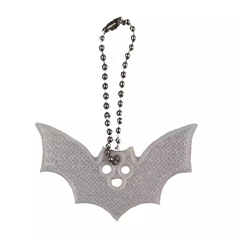 6x3.5cm * 銀白 * 蛍光黄銀白オレンジ黄紫 * PVC