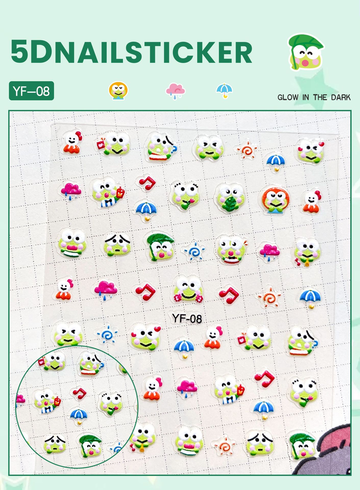 大きな目のカエル（YF-08）