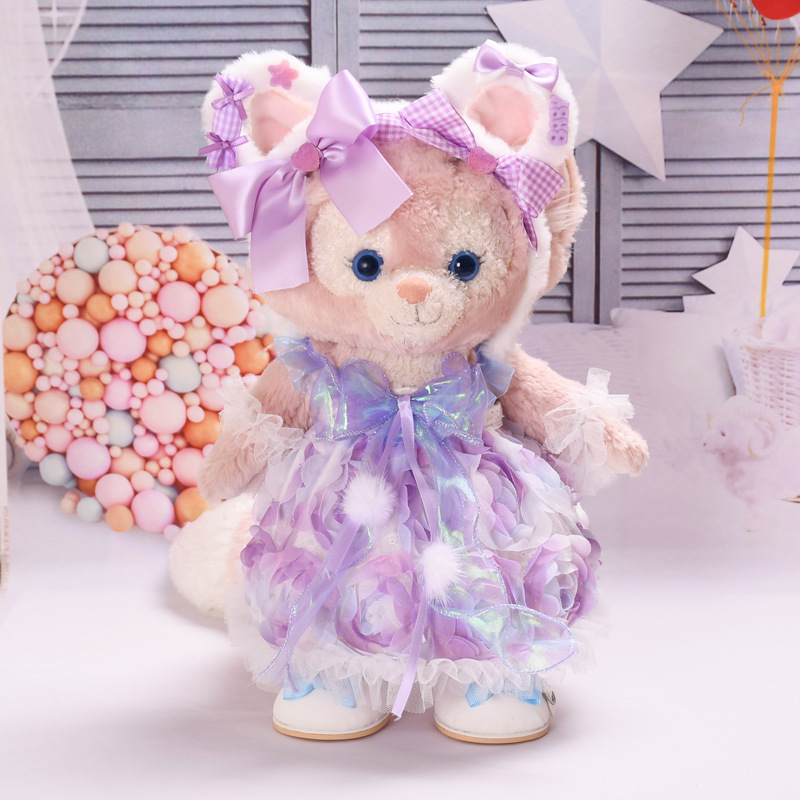 青紫色のロリスカートのカチューシャ (人形と靴は含まれていません)