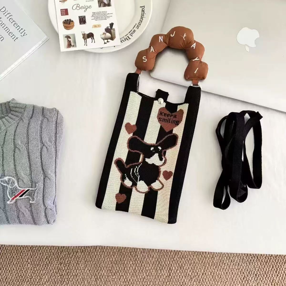 【ハンドル+ショルダーストラップ】ラブドッグ