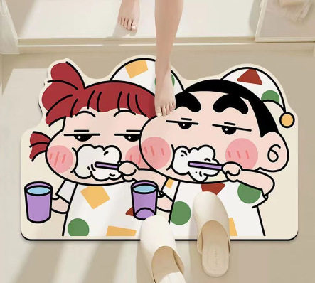 しんちゃん歯磨き二人