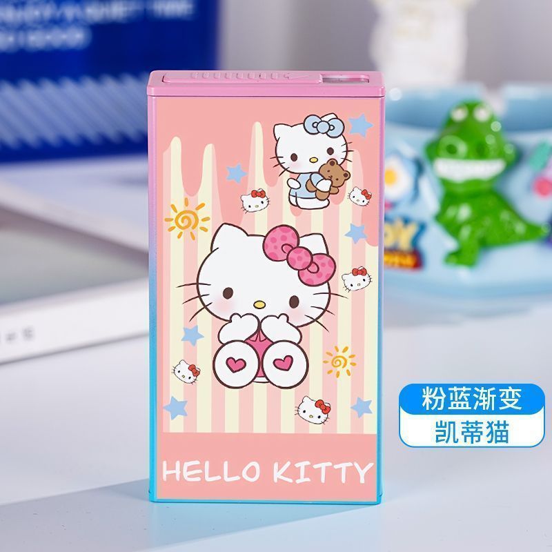 ピンクブルーのハローキティ