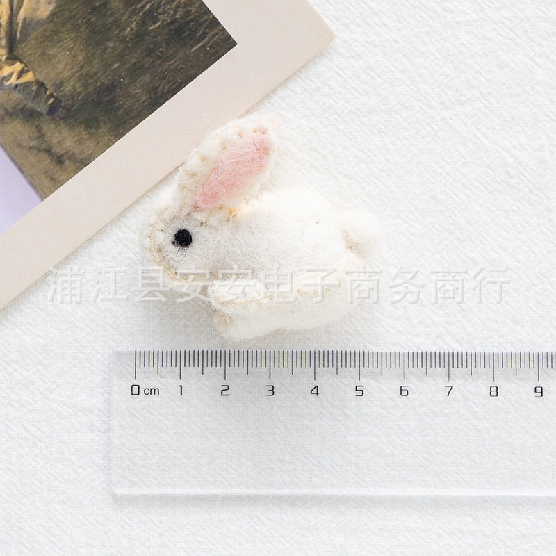 小さなウサギの白