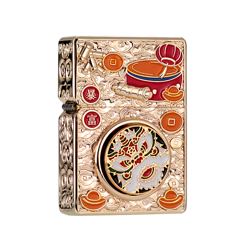 Z-KJ1025A 縁起の良い如意ゴールド