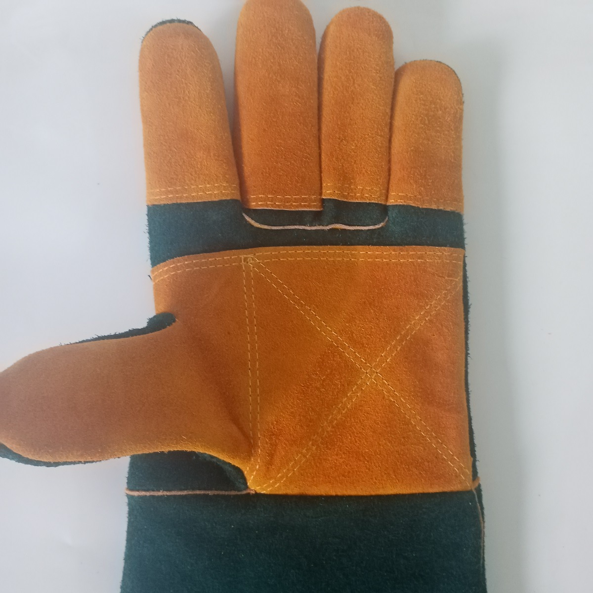 45cm五指トート厚手牛二層皮