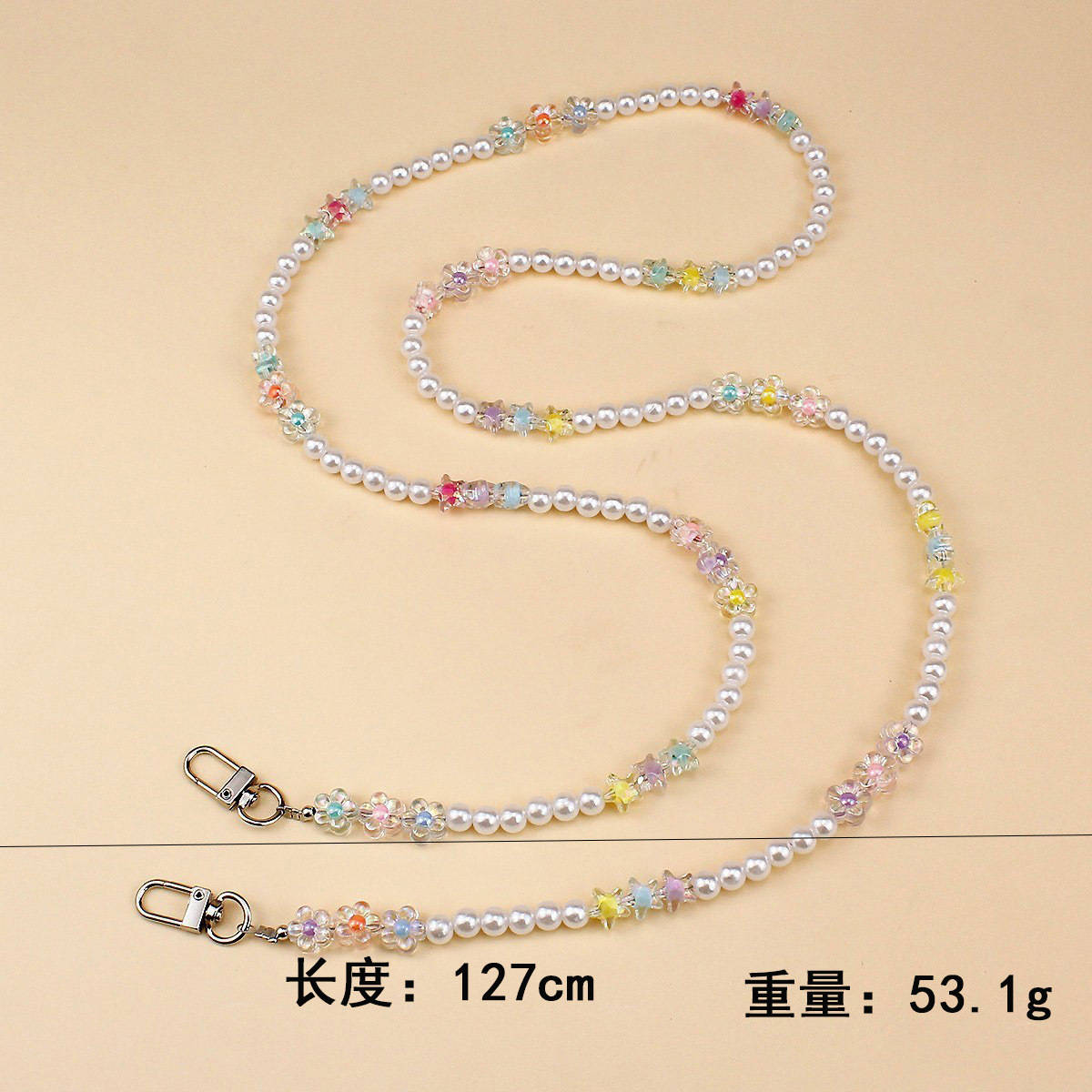 クリスタルカラーフラワー五つ星