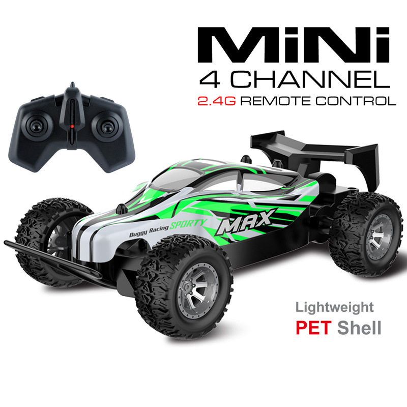 [グリーン] 1:28 高速リモコンレーシングカー-8166