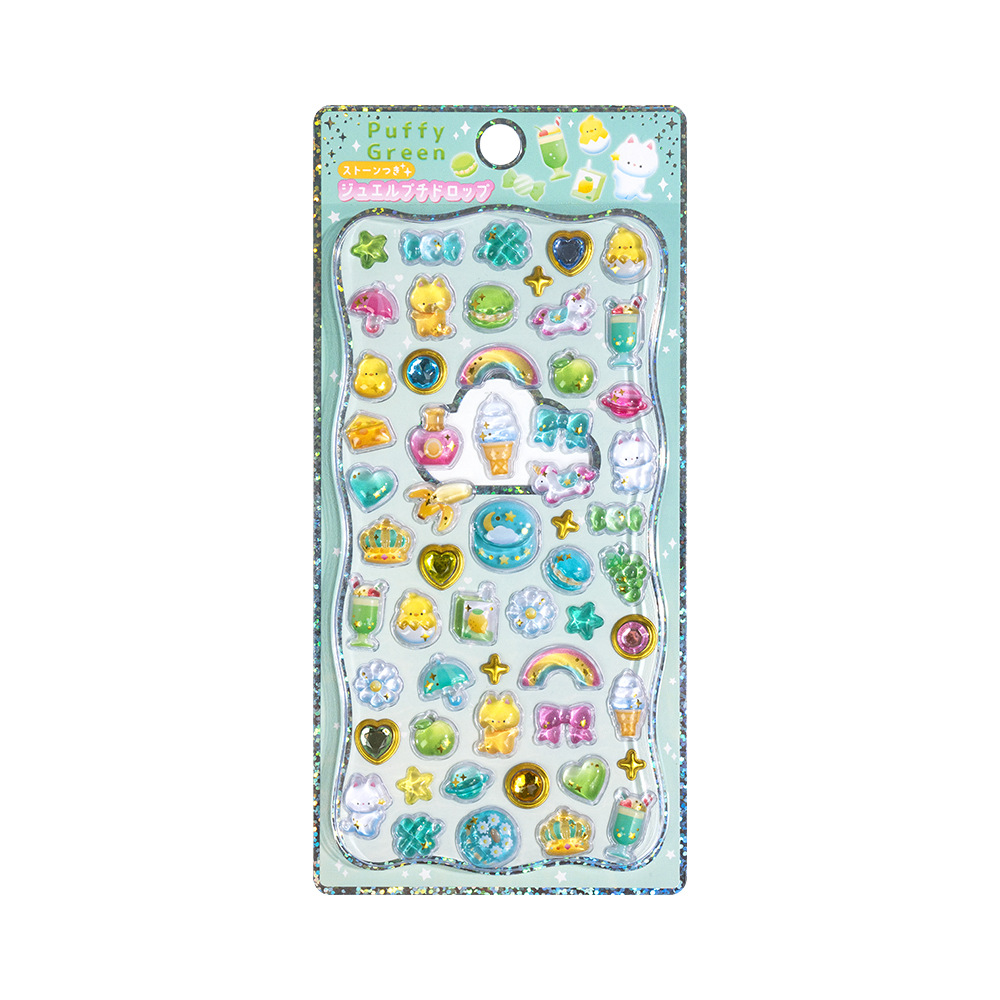 シャンレ ジェムエンボスステッカー SL-BKF-12