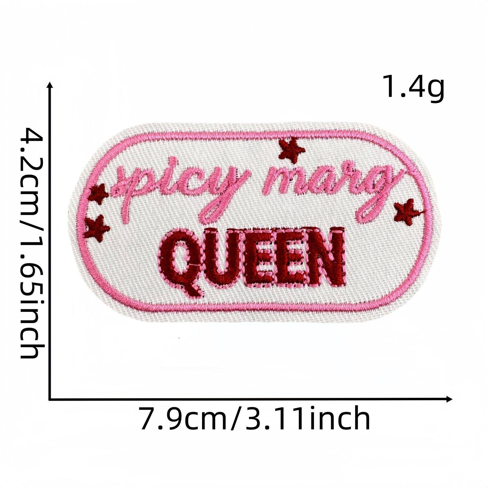 トレンドの英語布ステッカー 1#