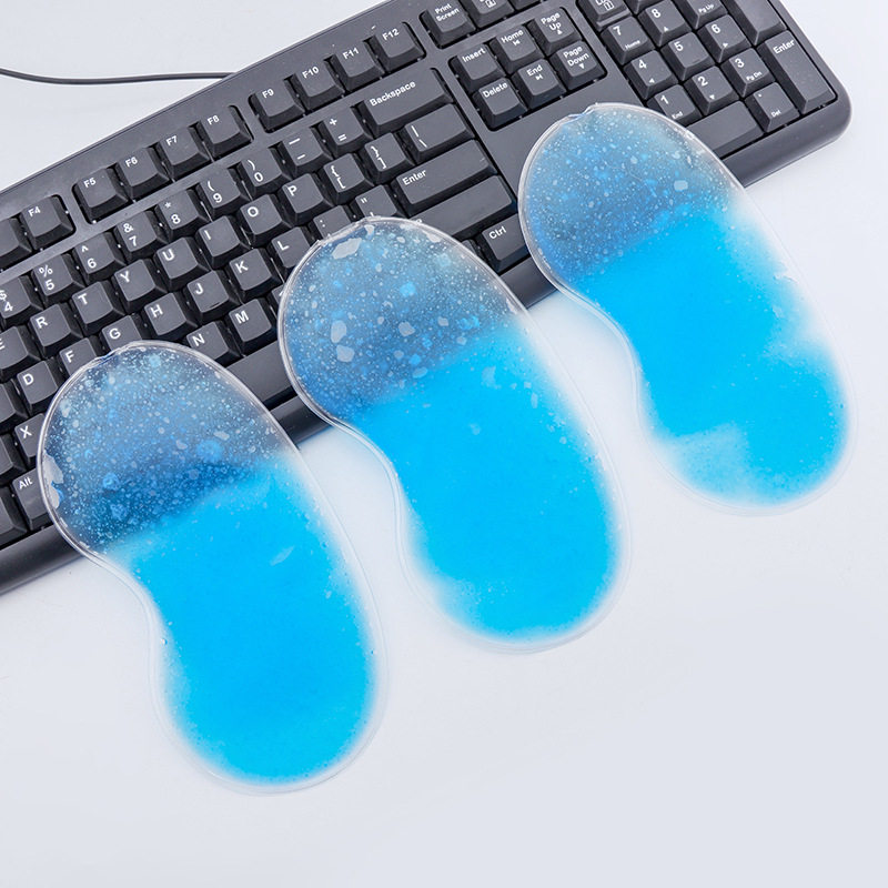 20/10センチの厚い氷袋-青