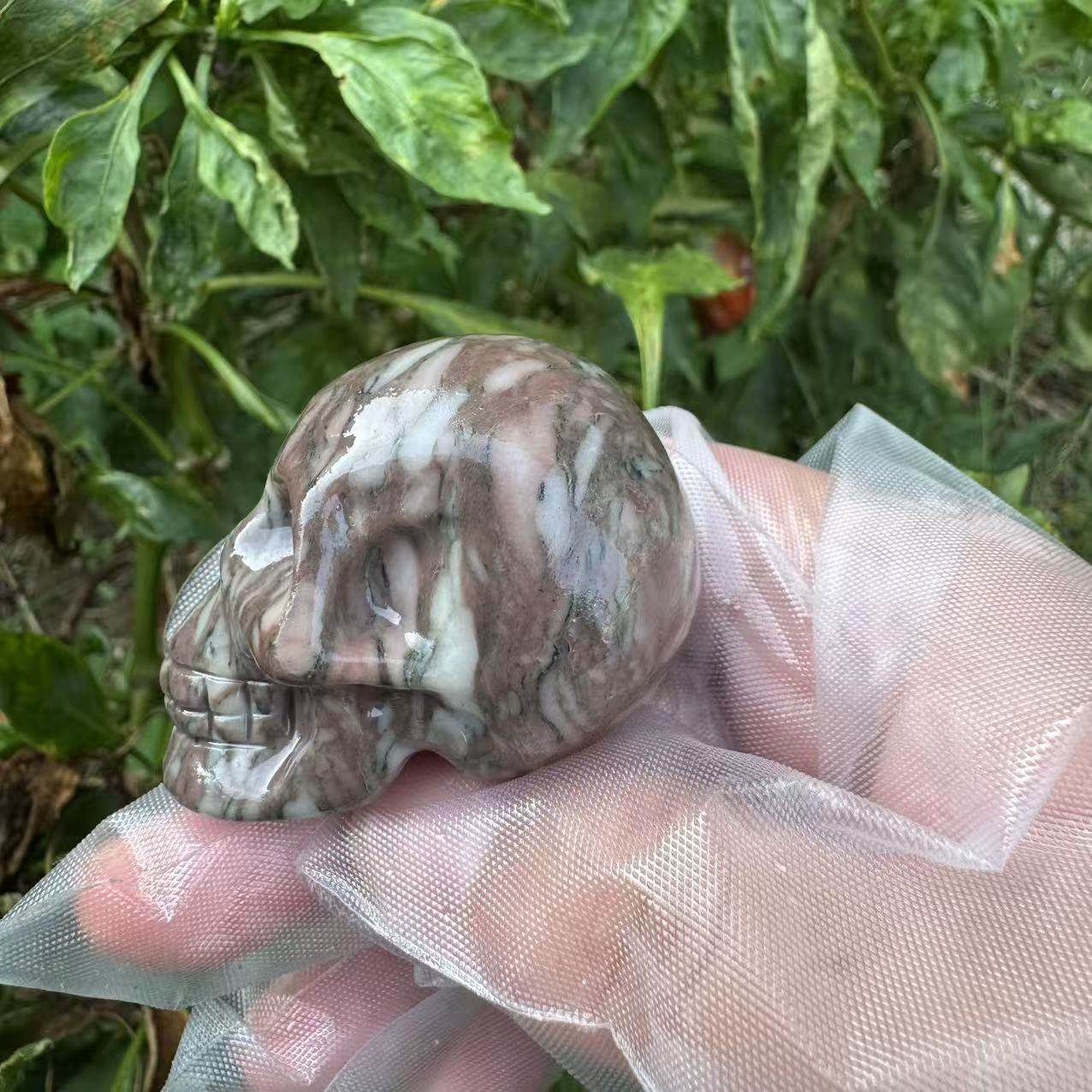 紫のローブ翡翠