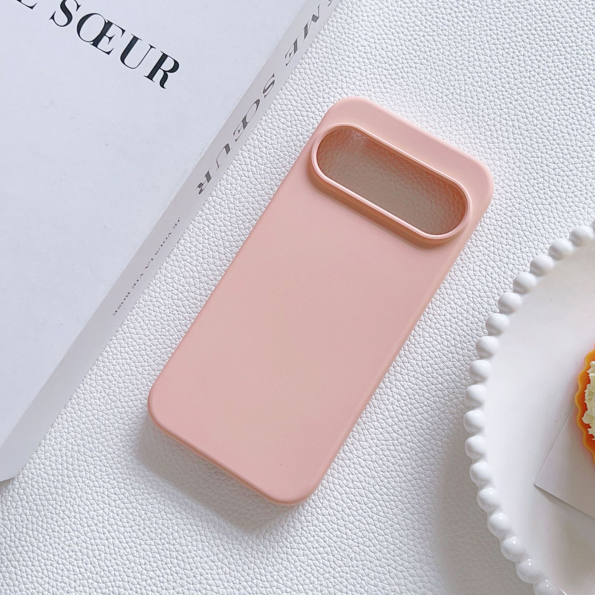 液状シリコーン［サンドピンク］フランネル内蔵