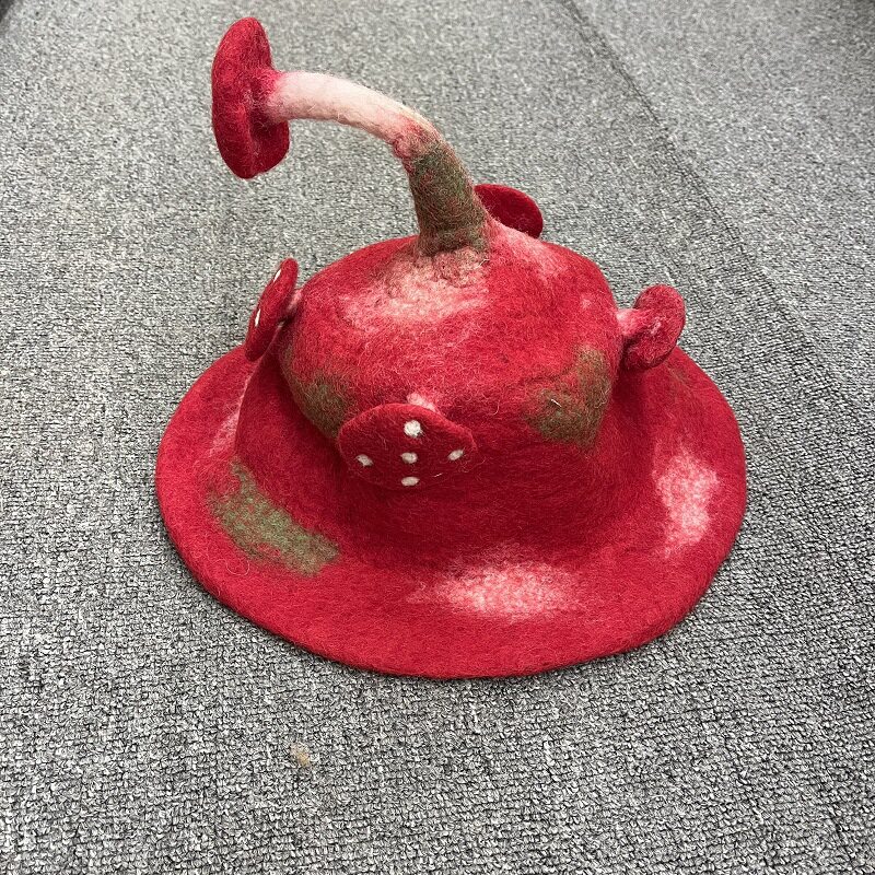 キノコのおかしな帽子