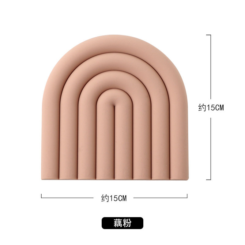 レインボーマット ピンク Lサイズ