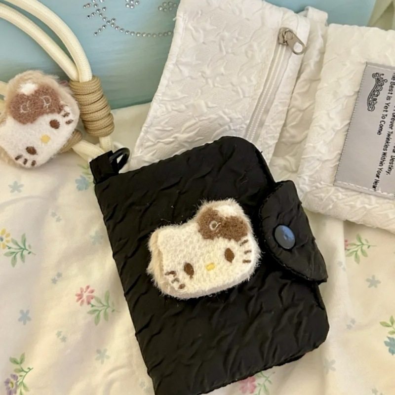 ブラック kt 多機能カード ホルダー (ストラップなし)