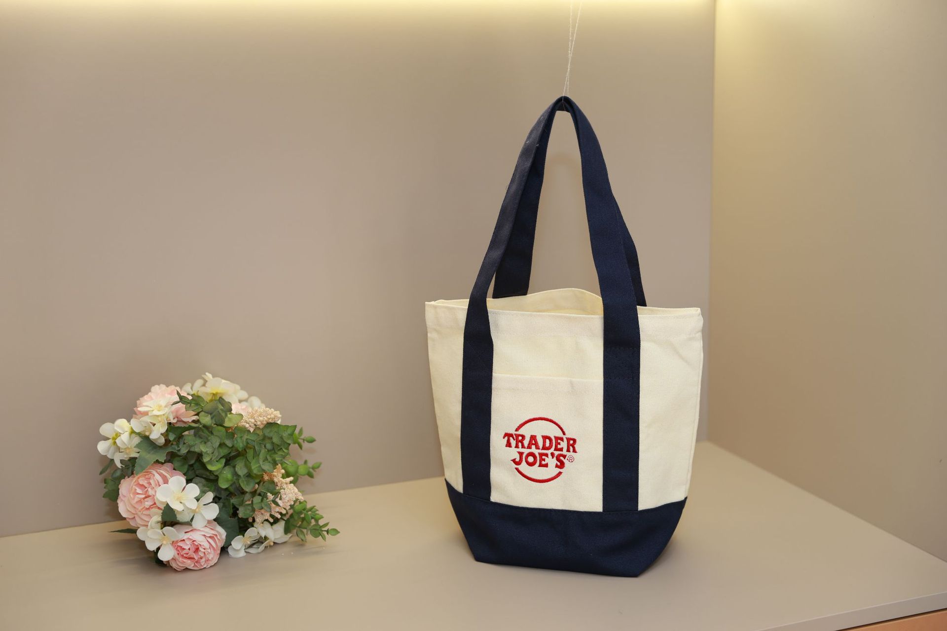 ブルー; 33*28*15 刺繍; 12 ポリエステル綿キャンバス