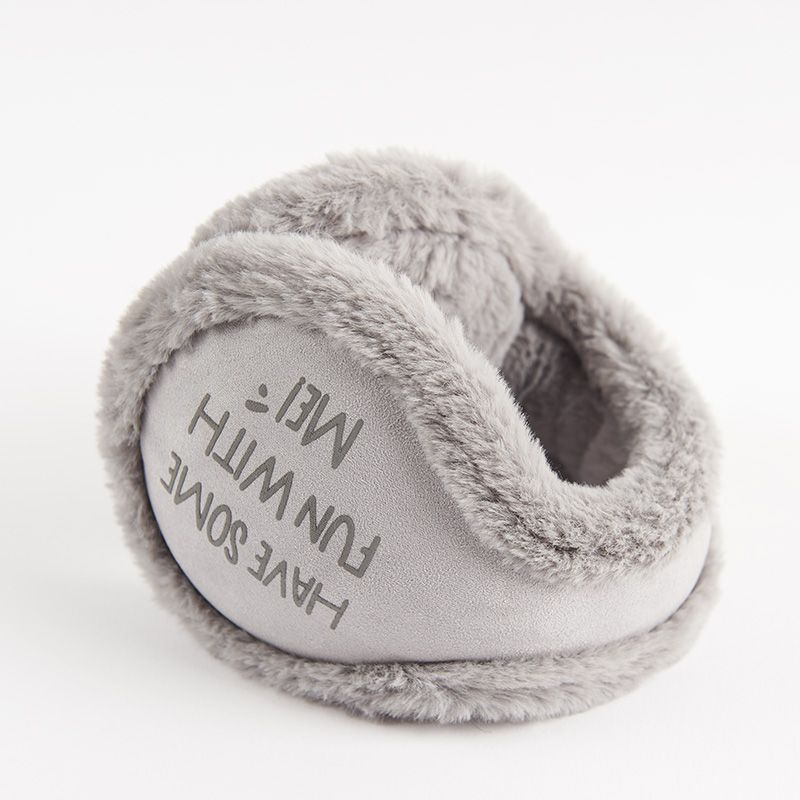 アルファベットバックル - グレー【折りたたみ式・伸縮可能】