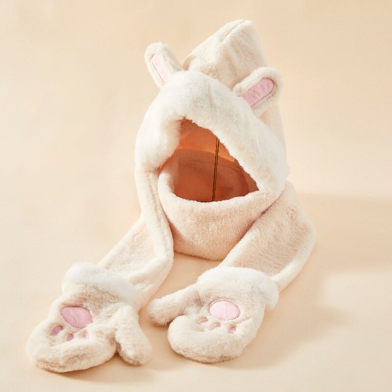 兔子耳朵大手掌-米色