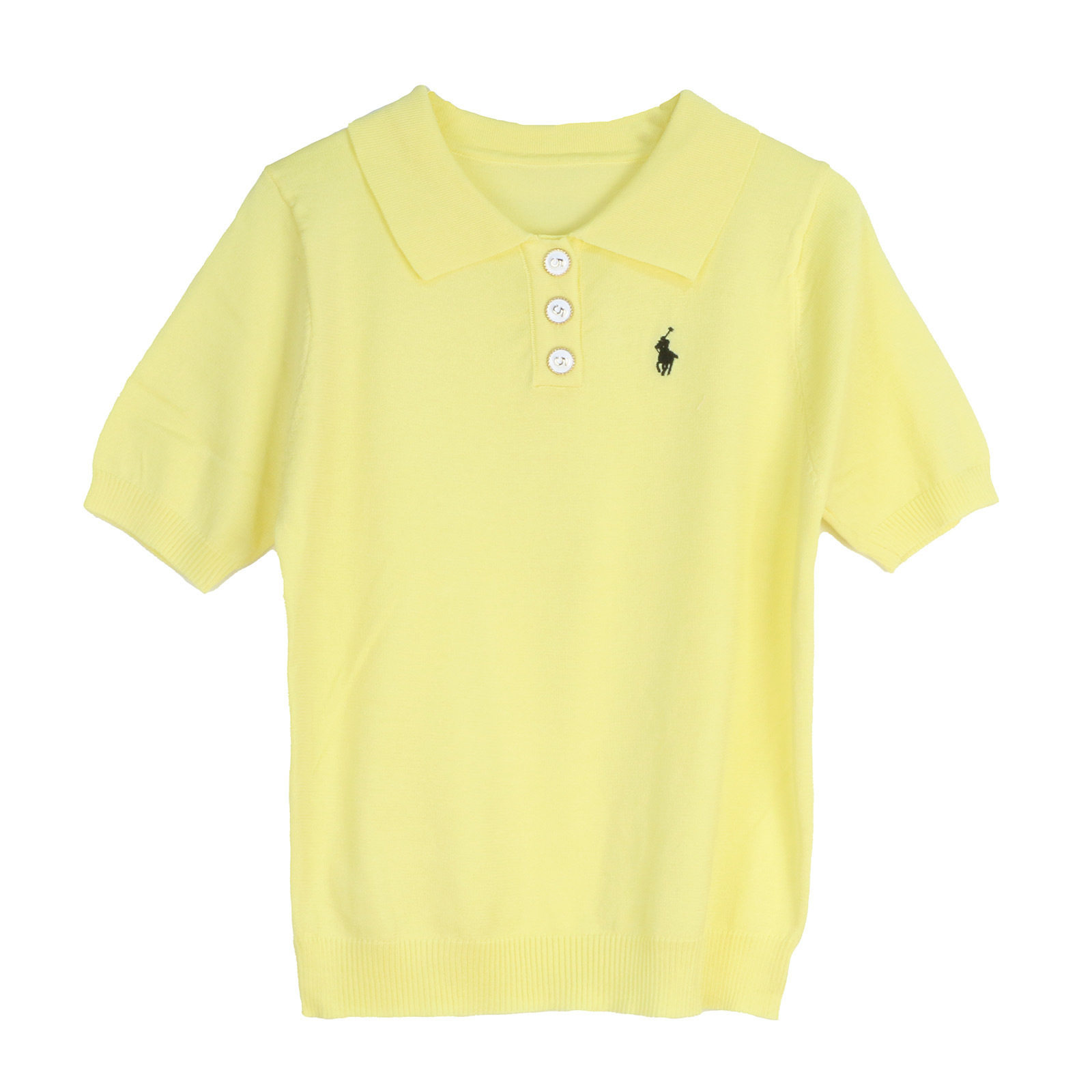 女性用イエロー 19500 スイート フレッシュ 半袖 プルオーバー