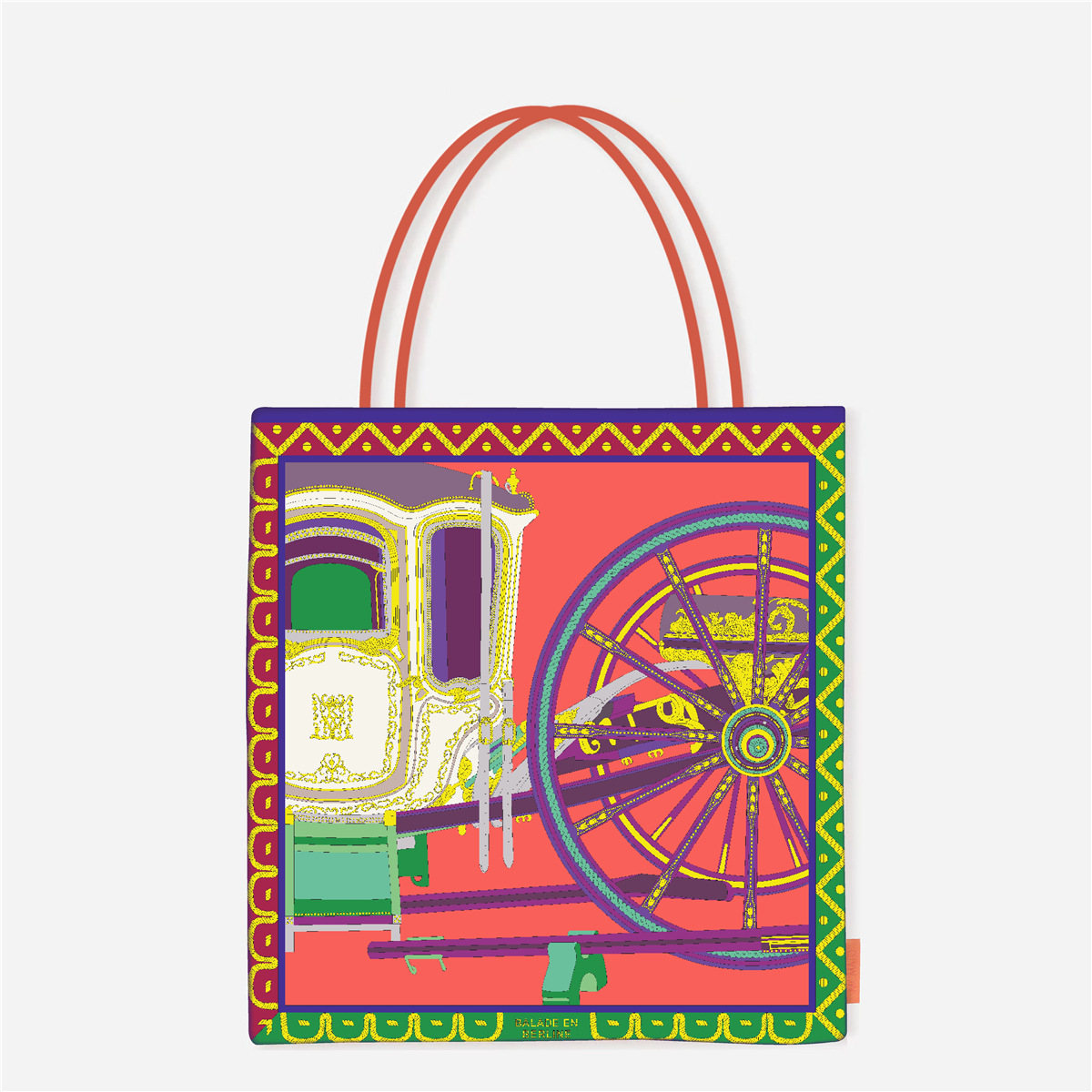 スイカの赤い馬車