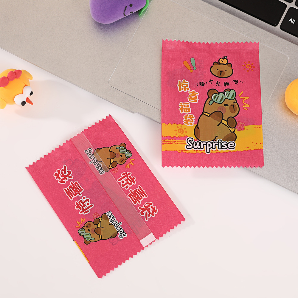 ピンクカピバラ ブラインドバッグ 4*6 個/パック 100 個