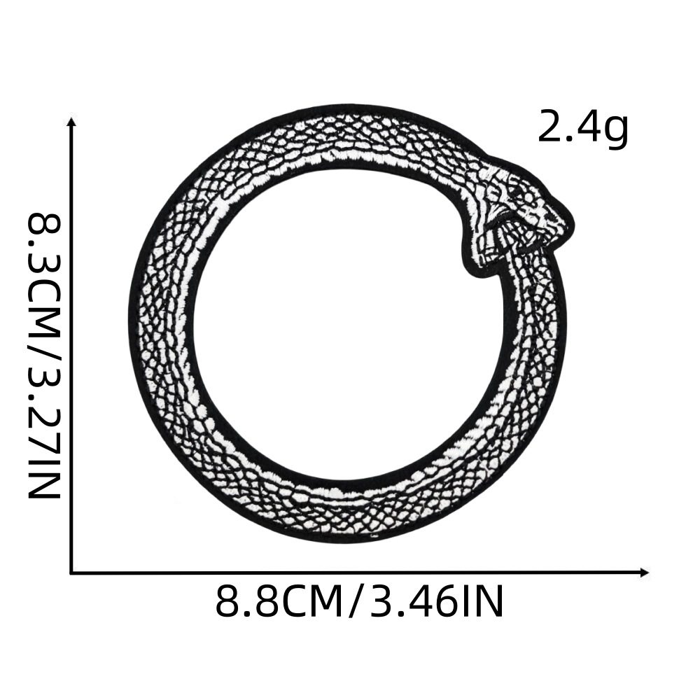 ブラック風景布貼り2 #