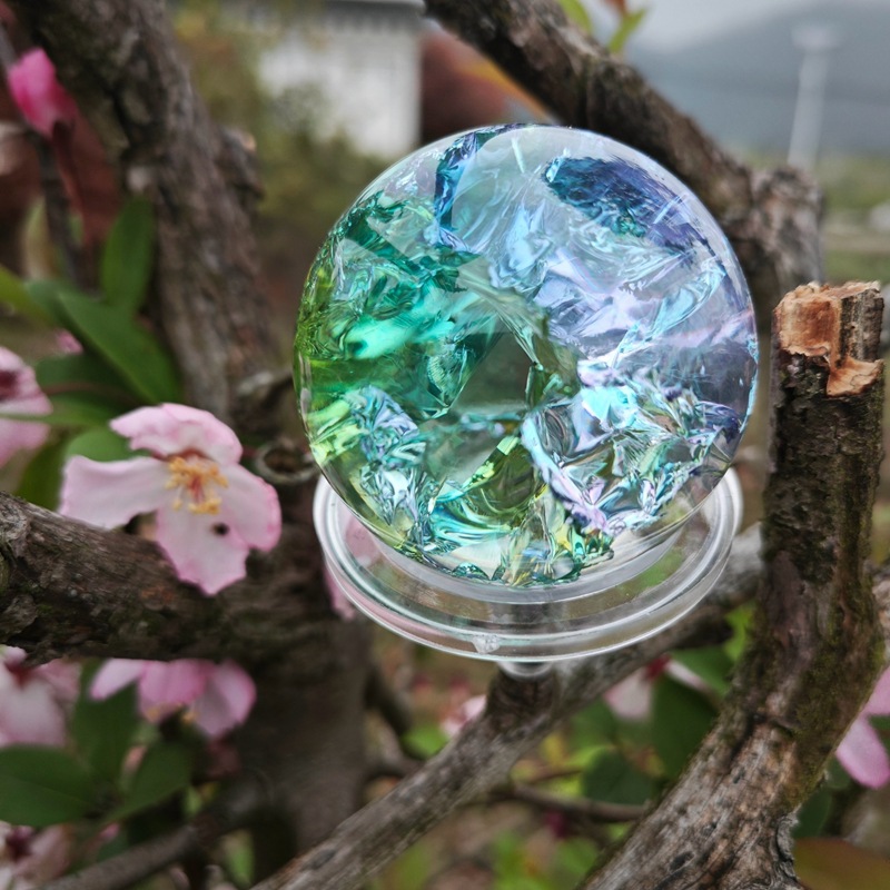 5センチのカラフルな氷裂球プラスチックボールト