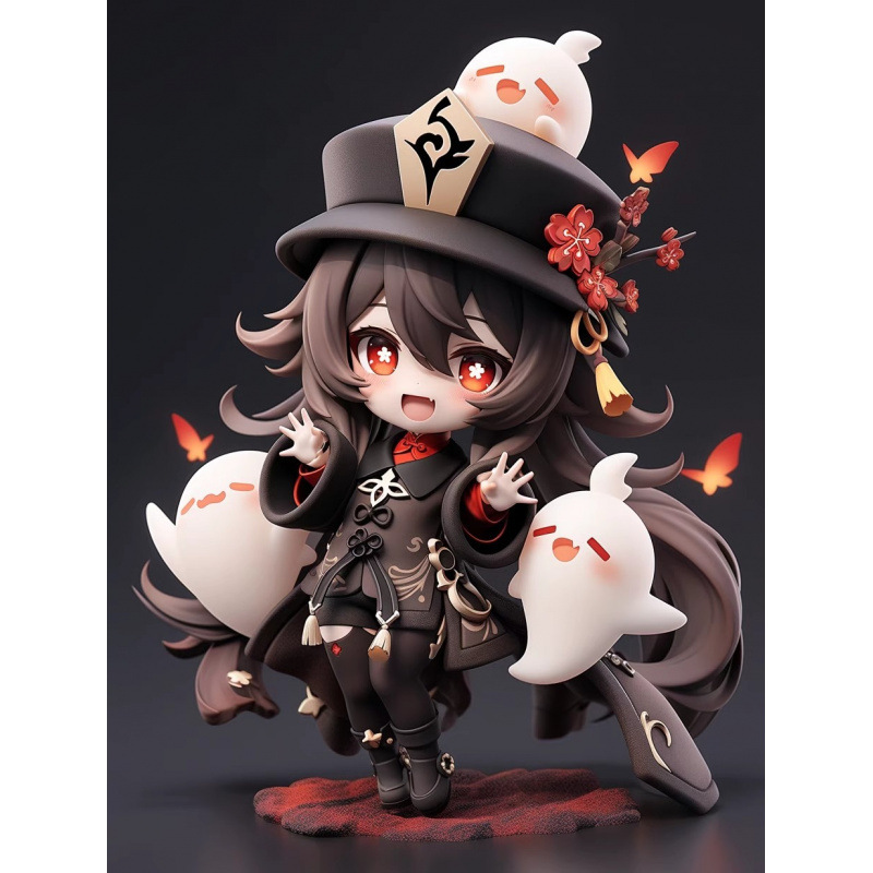 大型Qバージョン ウォールナット プレミアムバージョン 高さ約17cm