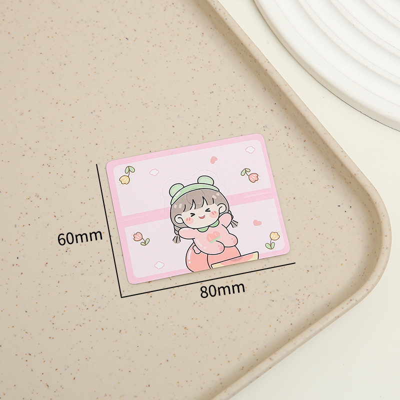 ピンク 8×6cm (約200枚)