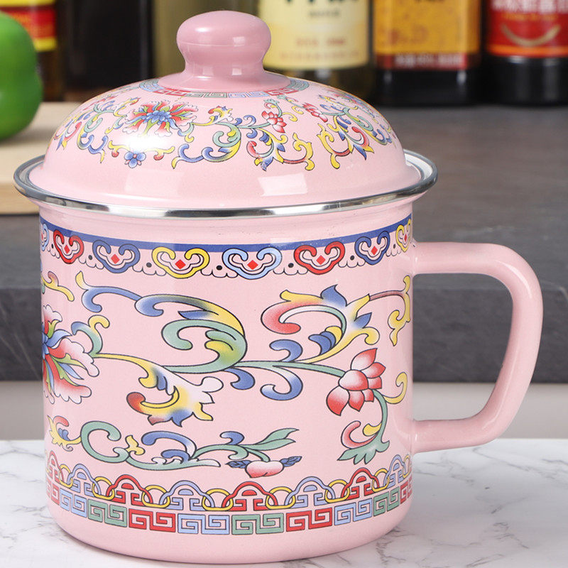 高さ16cmバケツカップ【ピンク枝】 1800ml