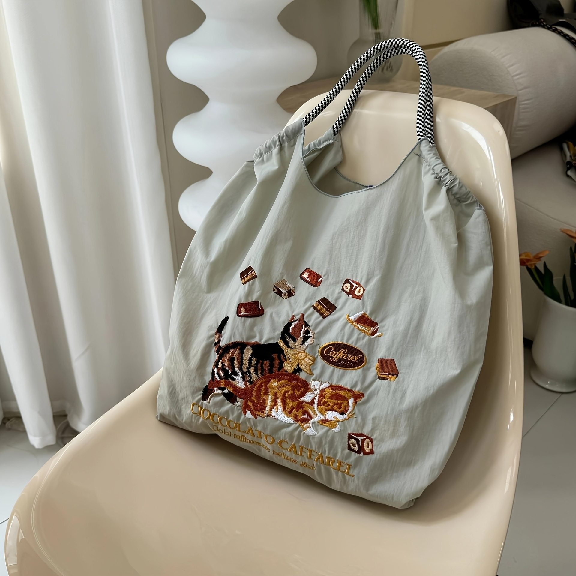 コーヒーキャット ライトグレー(ショルダーストラップ除く)