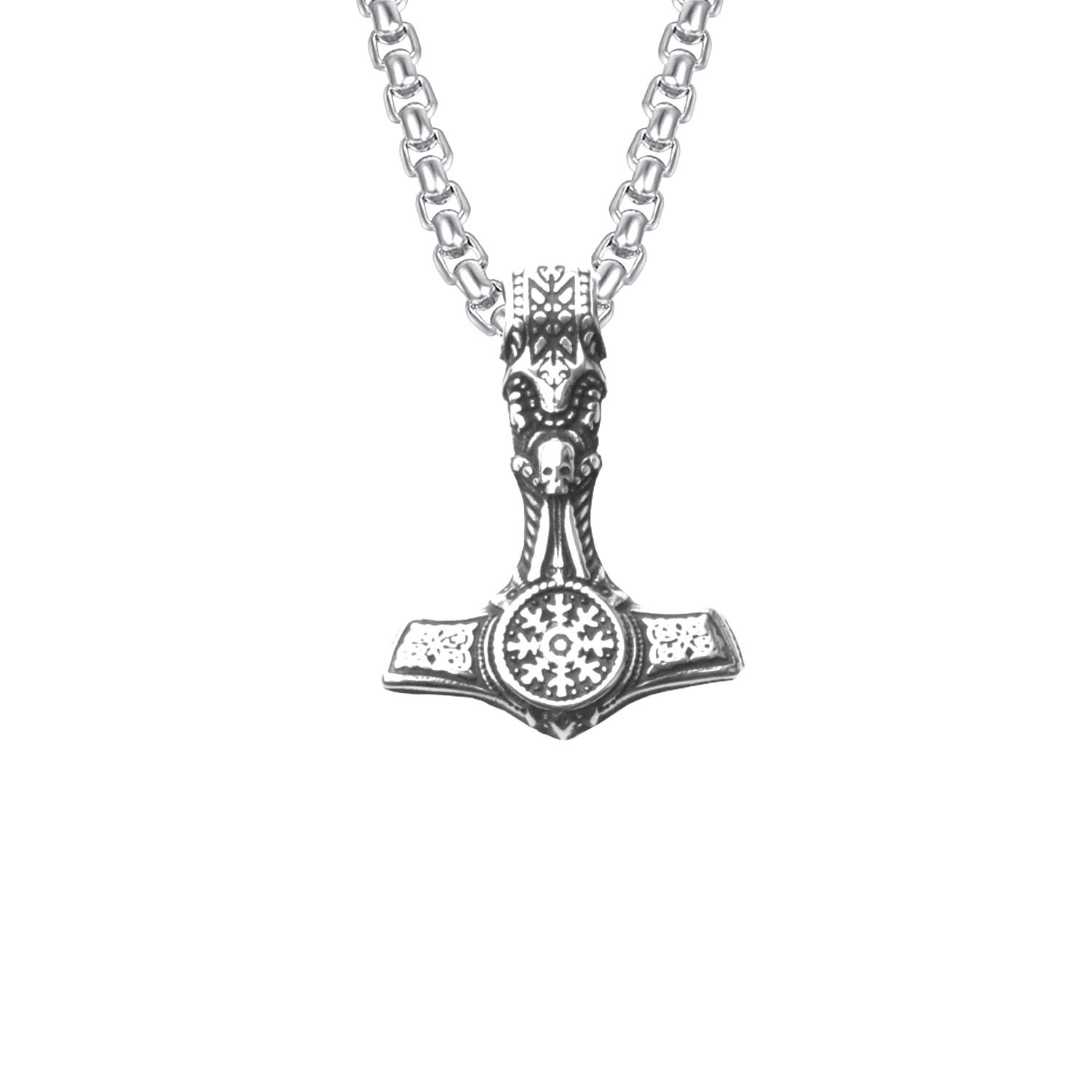 雷神ハンマー + ステンレスチェーン