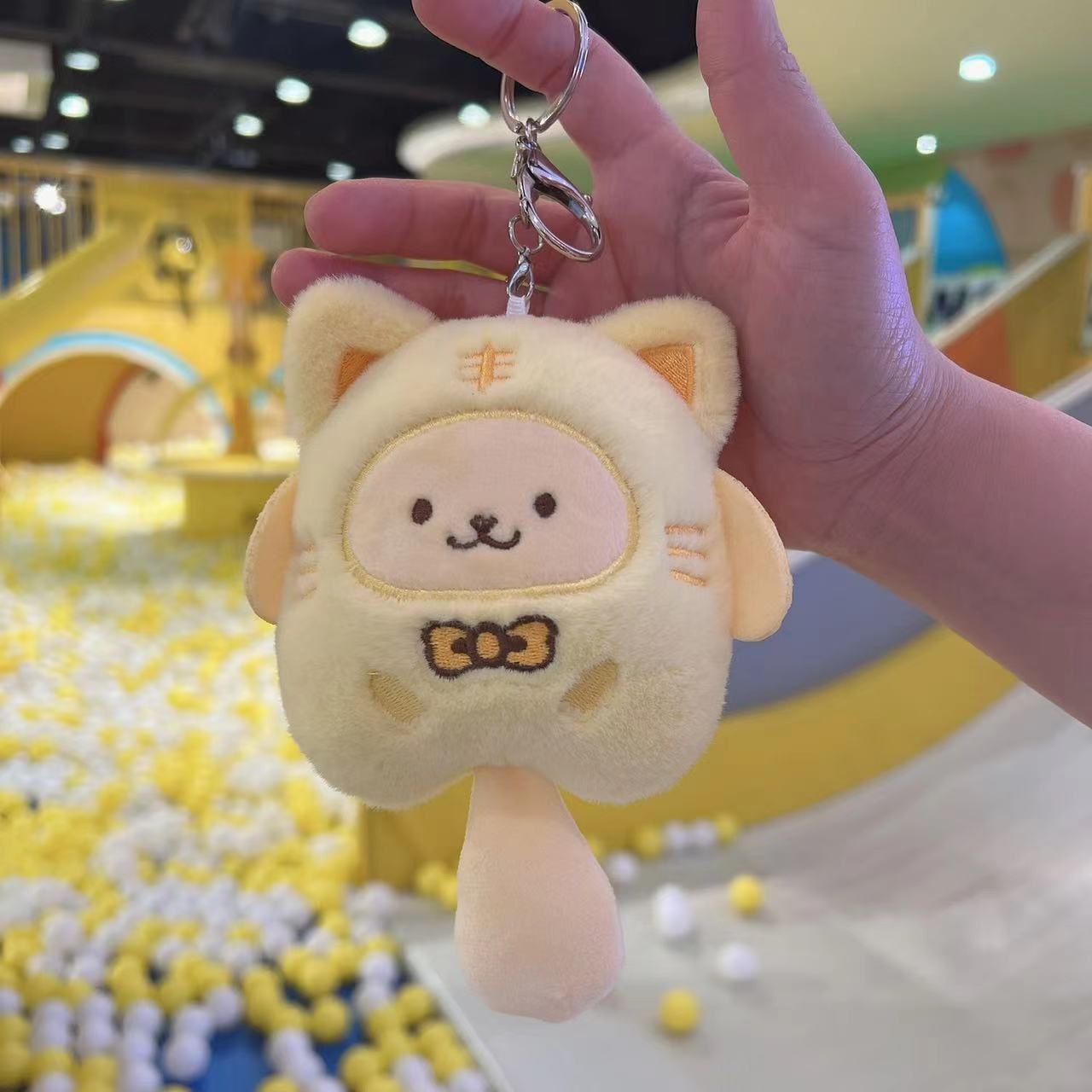 女装イエロービッグテール+シルバーバックル