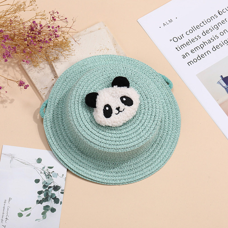 青い巻き毛パンダ