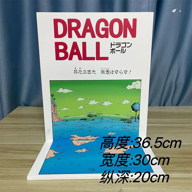 ドラゴンボールタイトルページ背景ボード 36.5cm/1375g