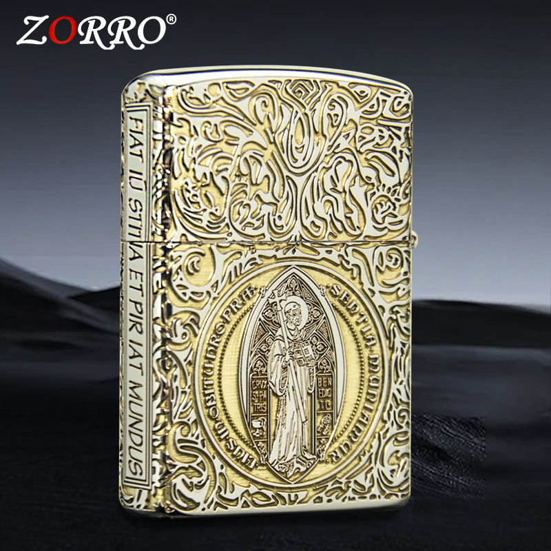 ゾロ-クロームメッキ-細彫り-セントカン