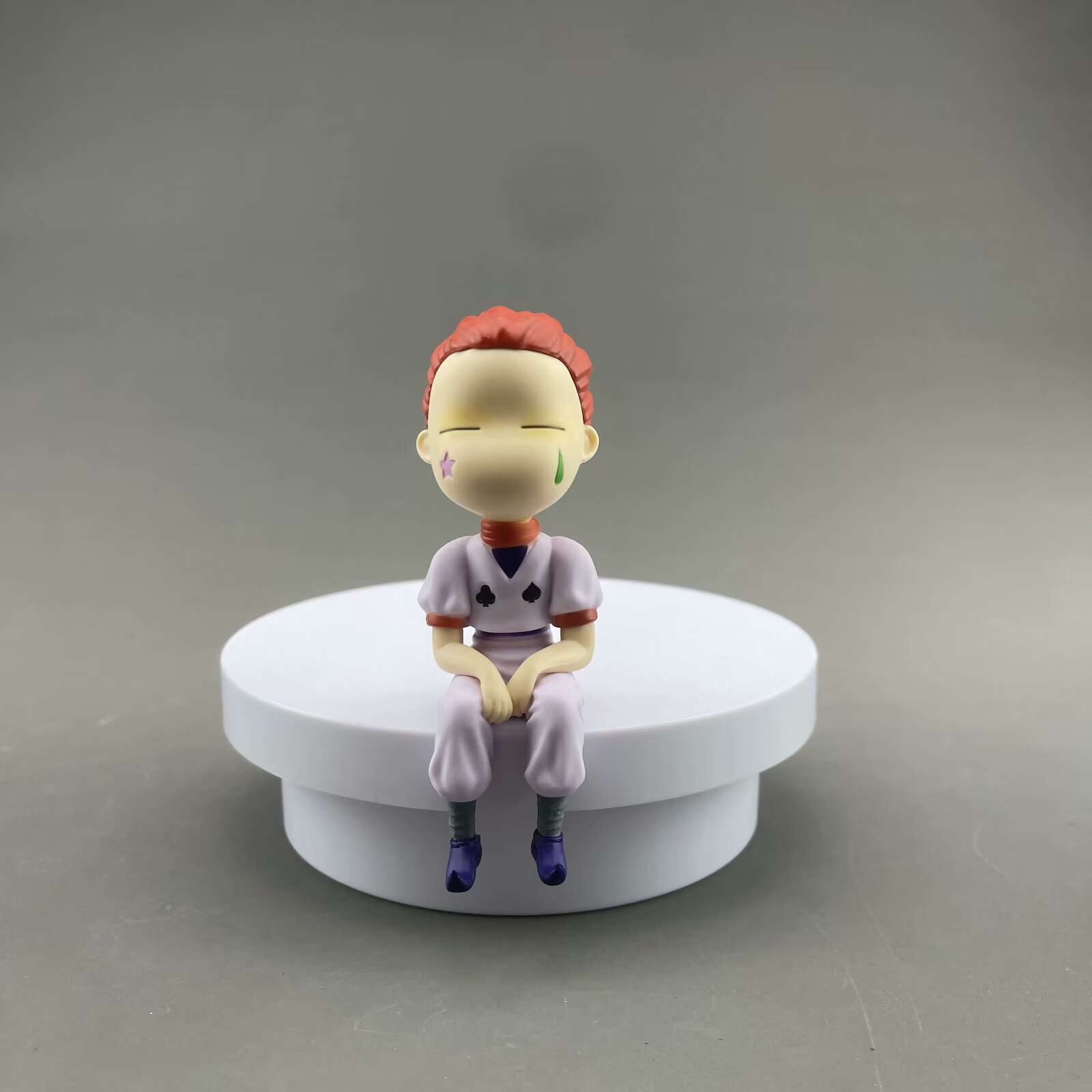 Baozi Face Xisuo パープル 台座なし-10cm