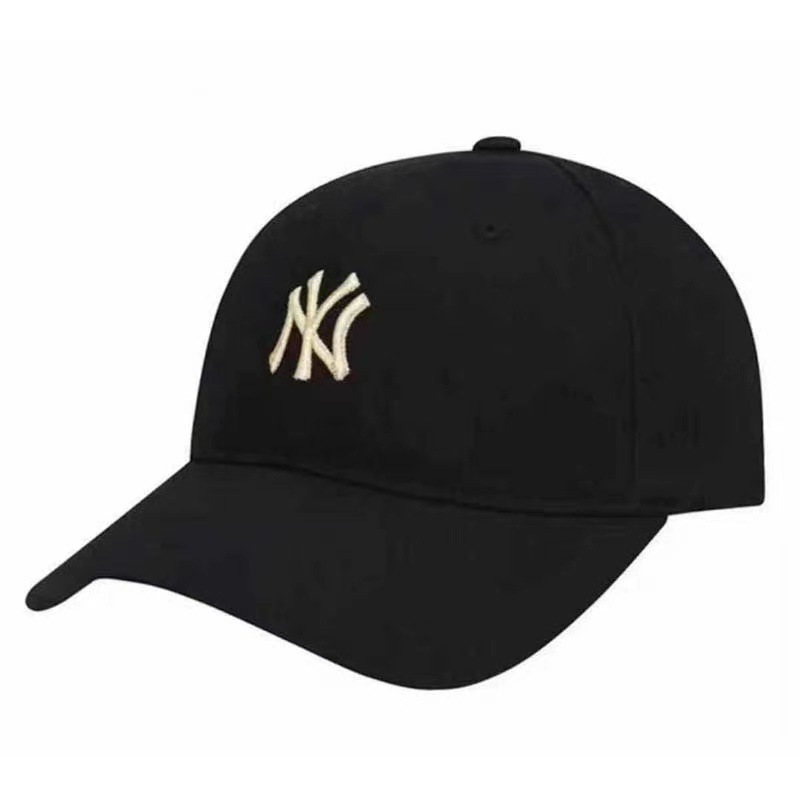 ピークドキャップ - ブラックゴールド NY スモールラベル