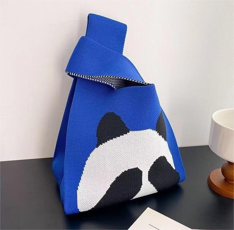 【ベストバッグ】青い目隠しクマ