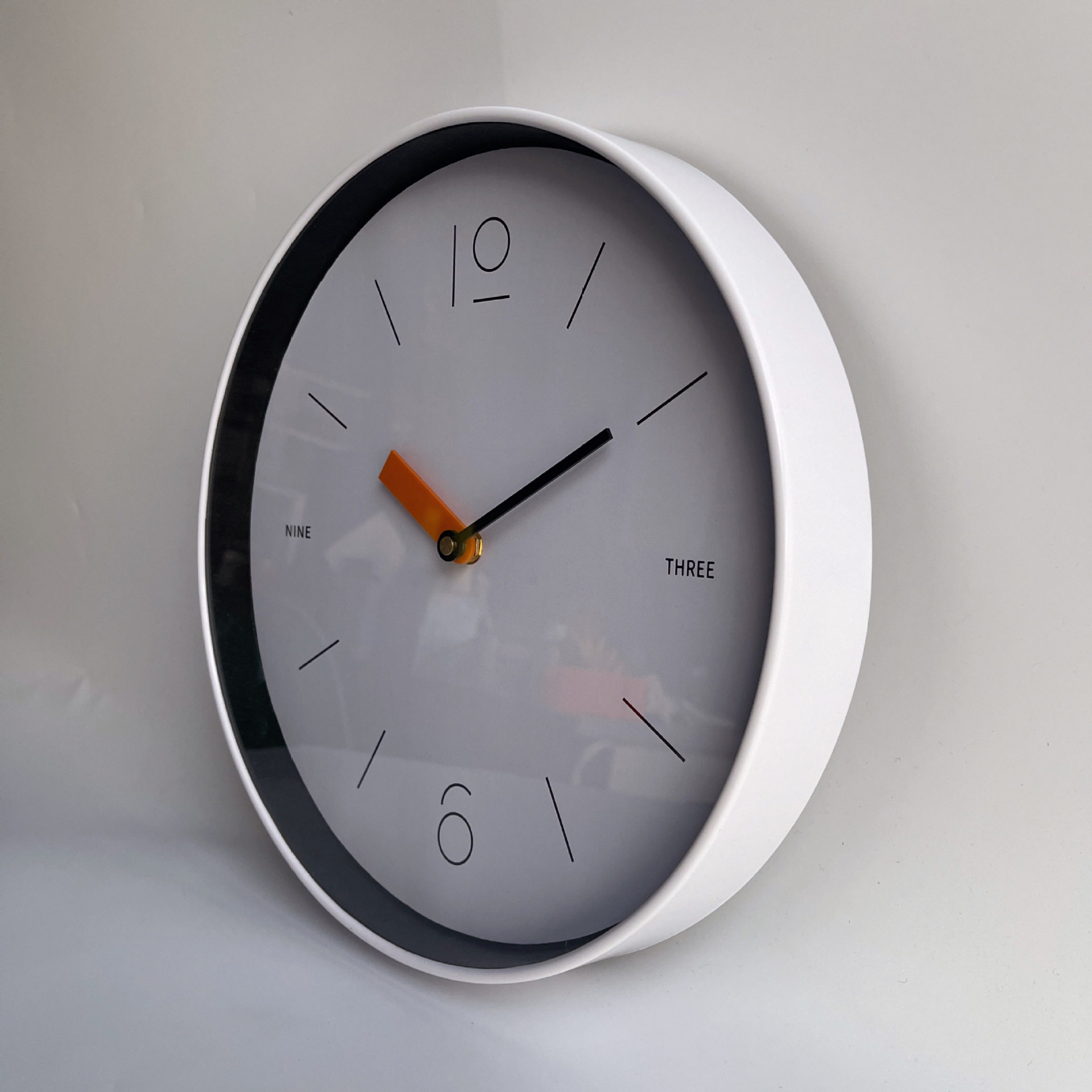 30CM ホワイト (フレーム付き)