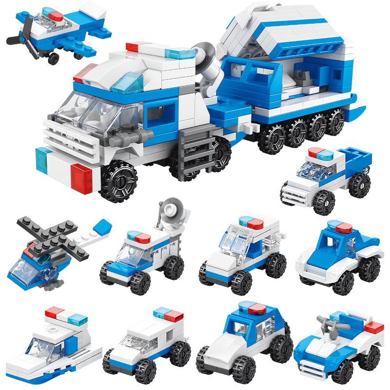 都市武装パトカー 10箱(レレ兄弟9113)