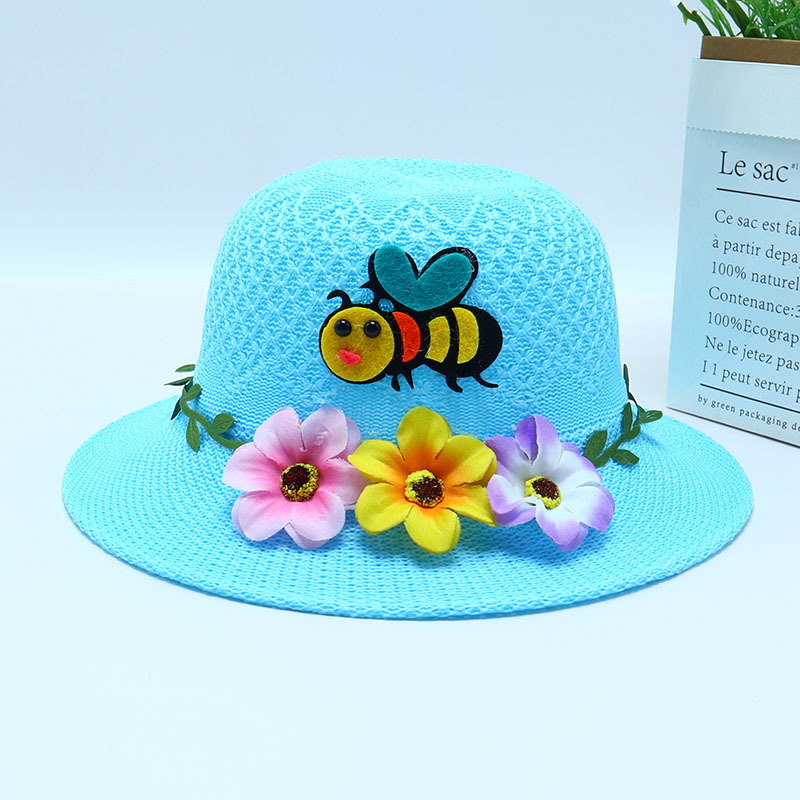 ミツバチ三輪花青