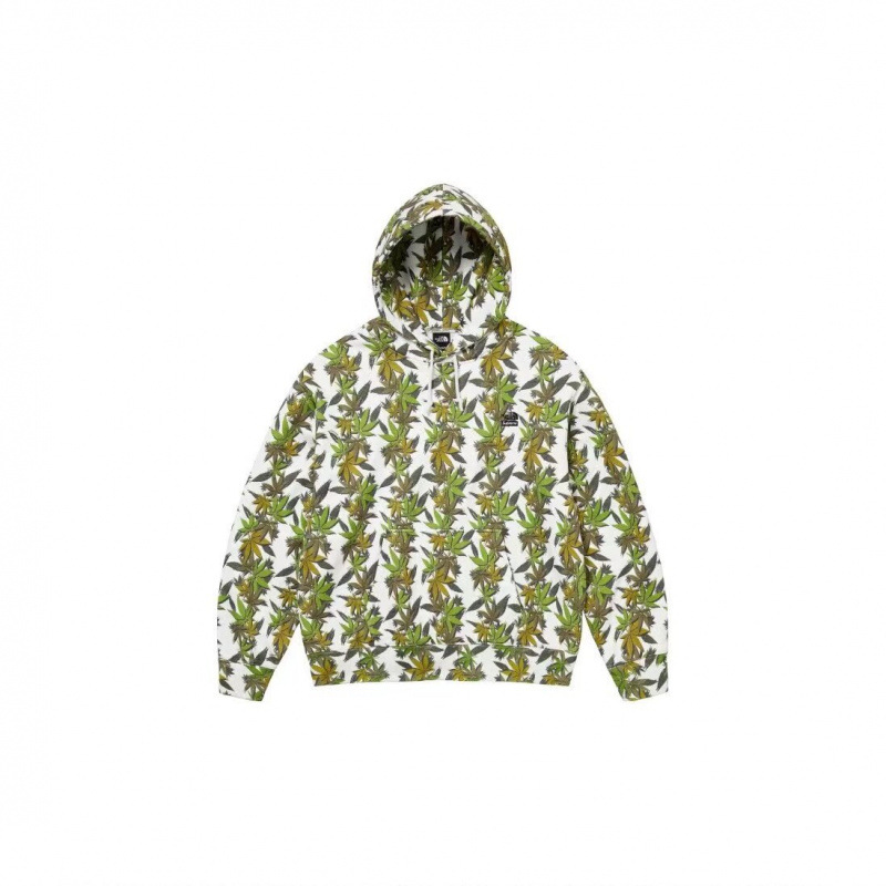 E562SUPREME TNF 共同ブランド FW23 THE LEAF HOODED 落ち葉 ライトグリーン