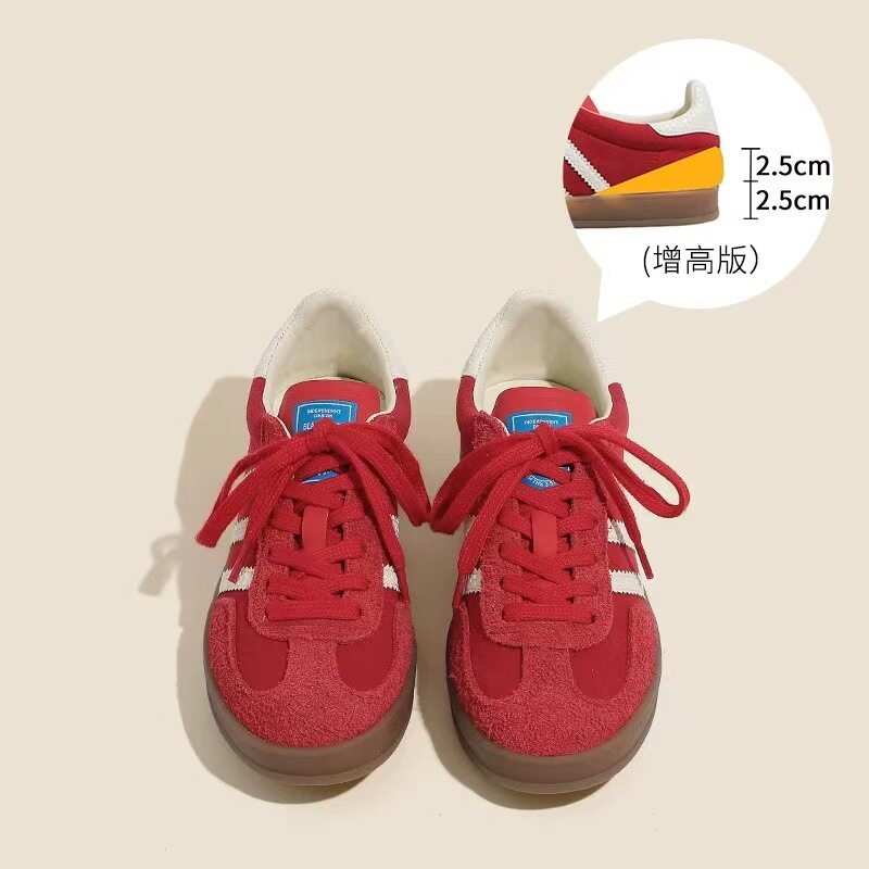 ライトスカーレット牛革（内側高さアップ）