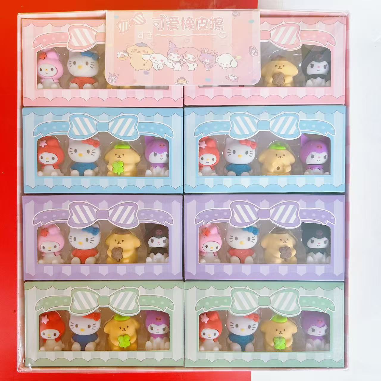 サンリオラバーペーパーボックス 4個入り