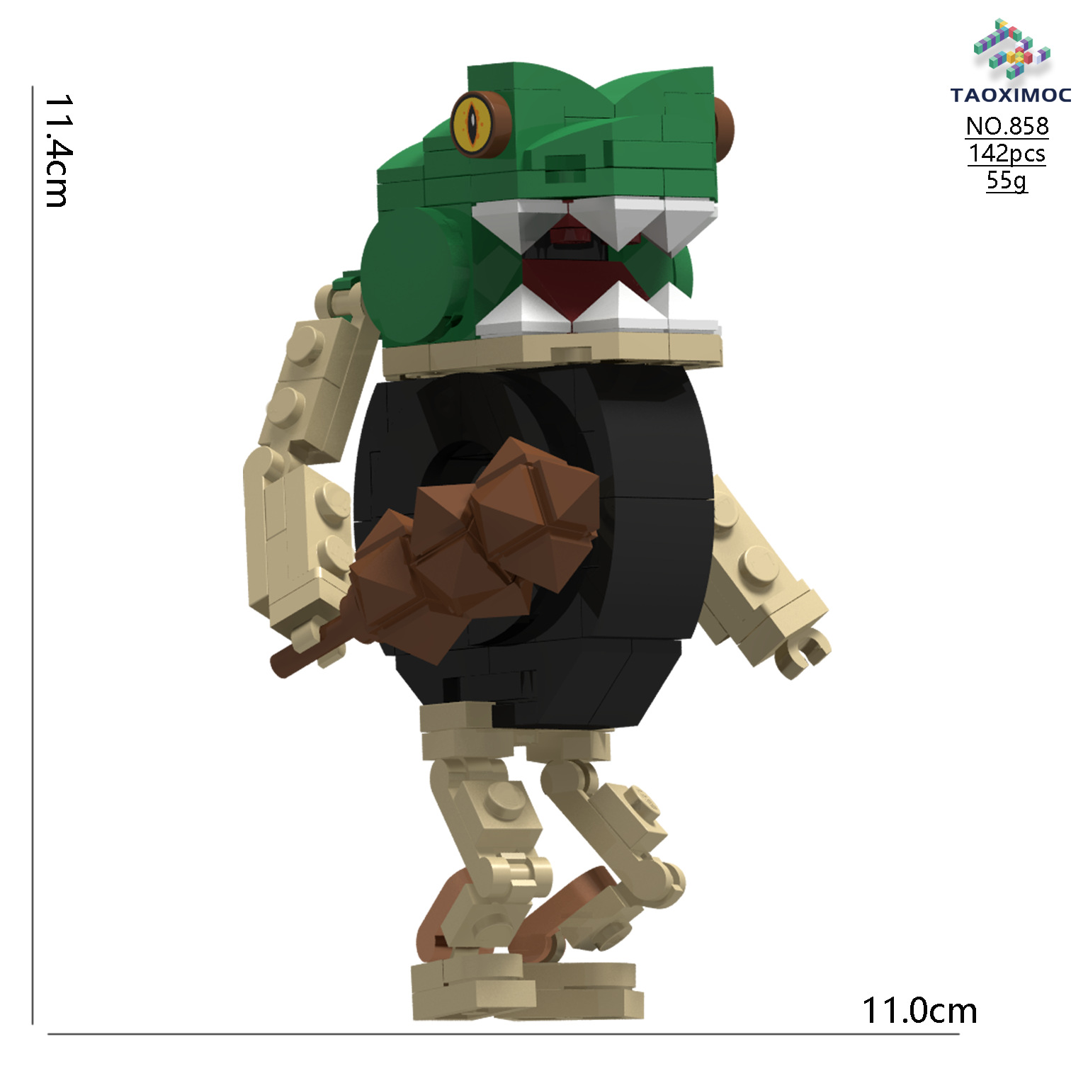 【在庫あり】858	突然変異したカエルのタイヤ